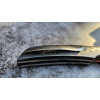ЯГУАР ІІ складаний ніж ручної роботи майстра ANDROSHCHUK KNIVES, купити замовити в Україні, сталь - Damasteel, 63 HRC